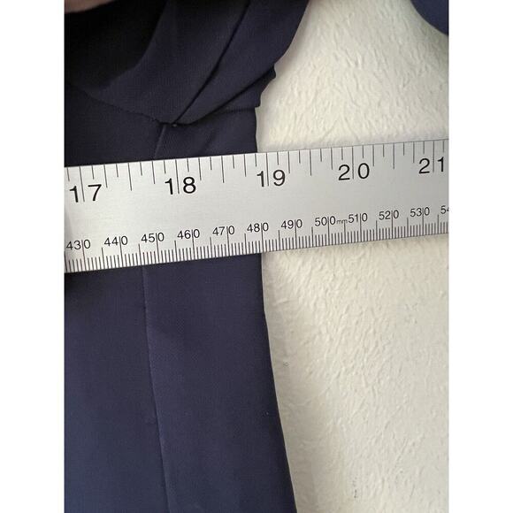 Lulus Cardigan Womens Size Medium Blue Open Front Shawl Collar Chiffon - Picture 10 of 11